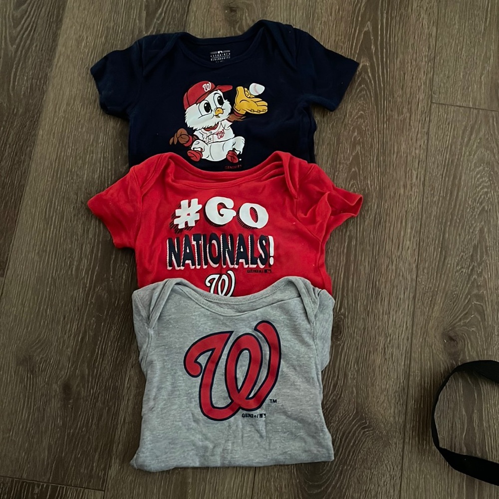 Nationals Infant Bodysuit size 24 Months